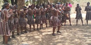 Pole Pole Tharaka traditional dancers
