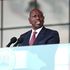 President William Ruto addresses Kenyans at Uhuru Gardens on October 10, 2022, during Mashujaa Day