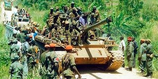 Uganda People’s Defence Force soldiers