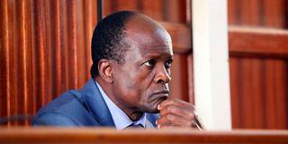 Former Migori governor Okoth Obado