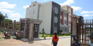 The new Laikipia county government headquarters complex constructed at the tune of Sh60 million in Rumuruti town