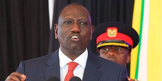 President William Ruto.