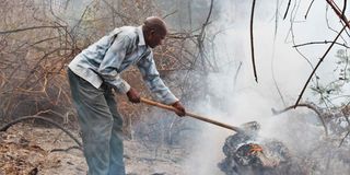 forest fires, drought, climate change, kenya's climate crisis