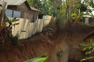 Houses affected by quarries