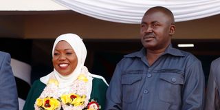 Fatuma Mohamed Achani and Ali Kanga