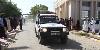 Mandera ambulance