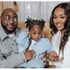 Davido, Chioma Rowland and their son Ifeanyi Adeleke