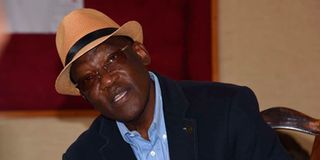 Former Machakos senator Johnson Muthama