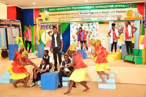 Gretsa University students choral verse