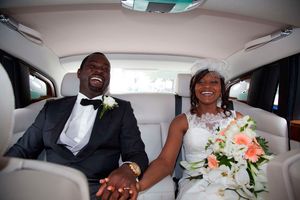 Newly married couple