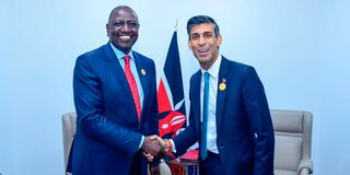 William Ruto Rishi Sunak