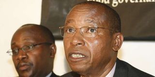 The late Mutula Kilonzo