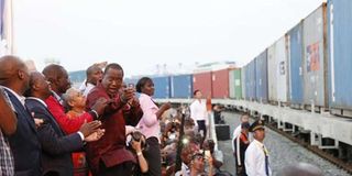 Uhuru Kenyatta and SGR