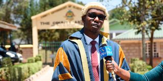 Elgeyo Marakwet County Assembly Speaker and County Assemblies Forum Chair Philemon Sabulei