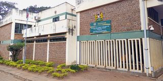 Kitale Law Courts.  Resident Magistrate Tobias Omono is hearing a case on marriage and taboo involving a slain woman