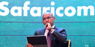 Safaricom PLC CEO Peter Ndegwa