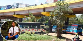 Globe roundabout in Nairobi