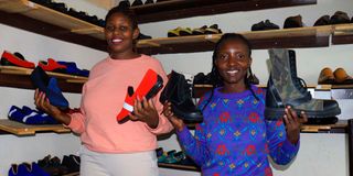 Njeri Mbote (right) and Daisy Rono, founders of VaaKenya