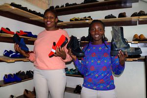 Njeri Mbote (right) and Daisy Rono, founders of VaaKenya