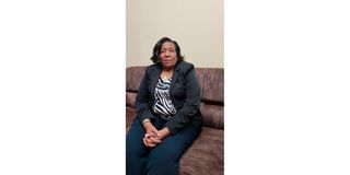 Nancy Ngetha, 62, a psychotherapist during an interview with Nation