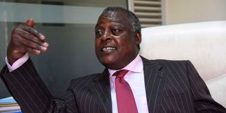 UDP party leader Cyrus Jirongo