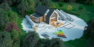 Sstainable energy house