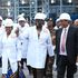 President William Ruto with First Lady Rachael during the official opening of Devki Steel Mill Plant