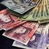 US dollar and British pound Sterling