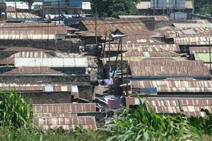 Korogocho slums in Nairobi