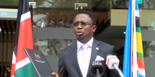 Sports CS Ababu Namwamba