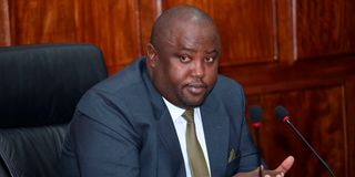 State Department for Energy Principal Secretary nominee Alex Wachira