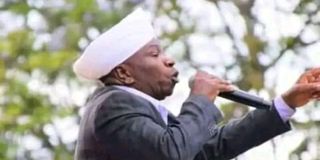 Gospel artiste Hezeh Ndung'u.