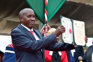 Kajiado Governor Joseph ole Lenku 