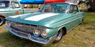 Chevrolet Chevy Bel Air sedan four door,1961.