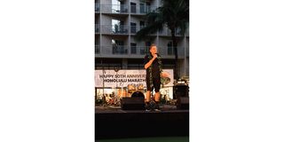 Dr Jim Barahal, the President of the Honolulu Marathon