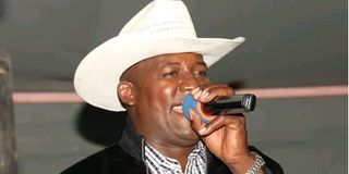 Musician John Njagi.