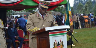 Tharaka Nithi county commissioner Komora