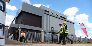 A data centre at Konza Technopolis in Machakos County