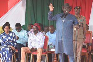 President Ruto in Baringo