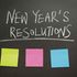 New Year's resolutions.