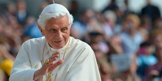 Former pope Benedict XVI