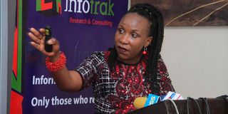 Infotrack MD Angela Ambitho. 