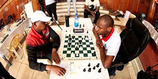 Victor Ng'ani and Hugh Misiko