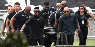 Pele's coffin