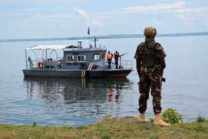An officer from the Border Patrol Unit