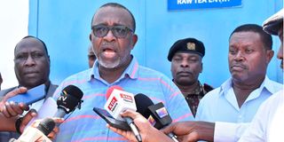 Agriculture Cabinet Secretary Mithika Linturi