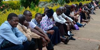 Striking Egerton University lecturers