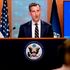 US State Department spokesman Ned Price speaks to journalists in Washington, DC in August 2021. 