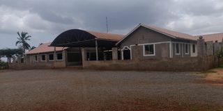 The house of the Jaribuni Member of County Assembly, Mr Peter Shehe, at the Marere village in Kauma Sub-county.