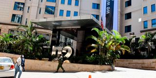 Riverside complex in Nairobi. 